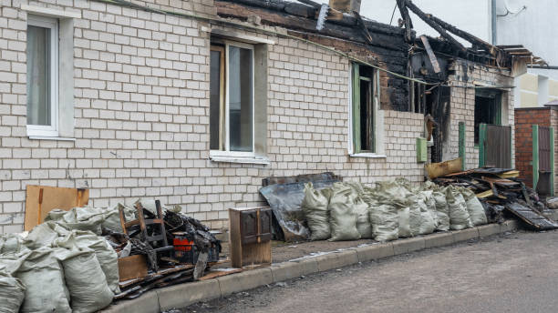 Professional Soot Cleanup technician working in Kimball, MN